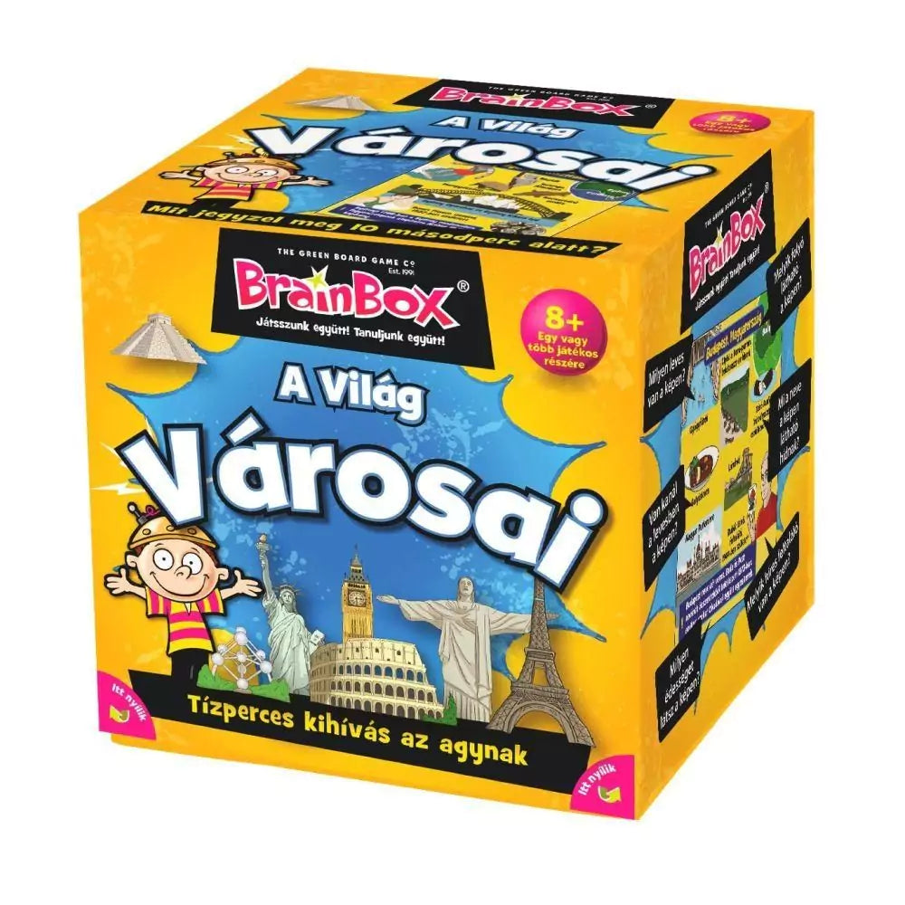 BrainBox Világ városai joc de societate în limba maghiară