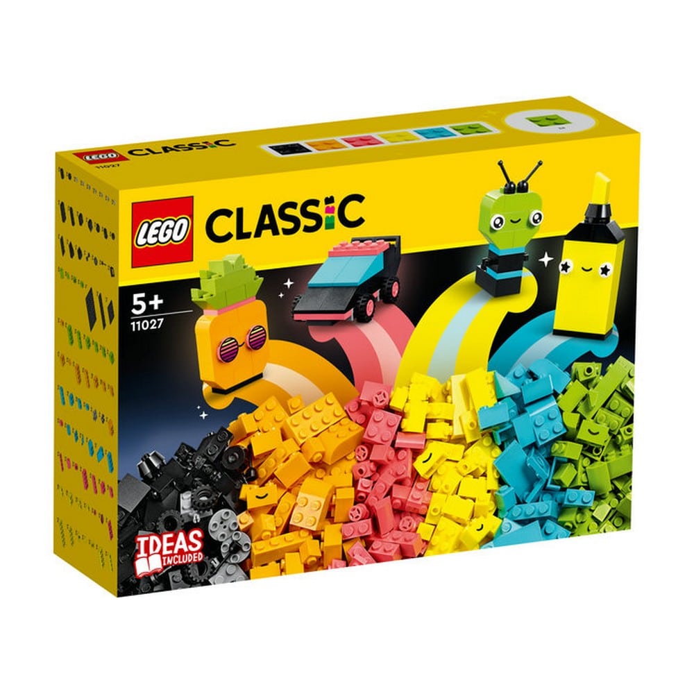 LEGO Classic Distractie creativa in culori neon 11027
