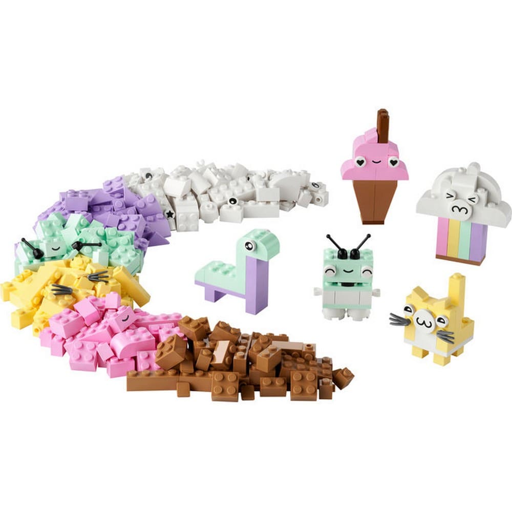 LEGO Classic Distractie creativa in culori pastel 11028