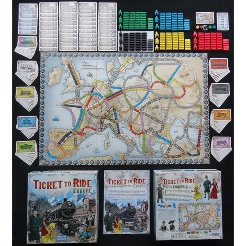 Ticket to Ride - Európa (magyar kiadás)-Days Of Wonder-2-Játszma.ro - A maradandó élmények boltja