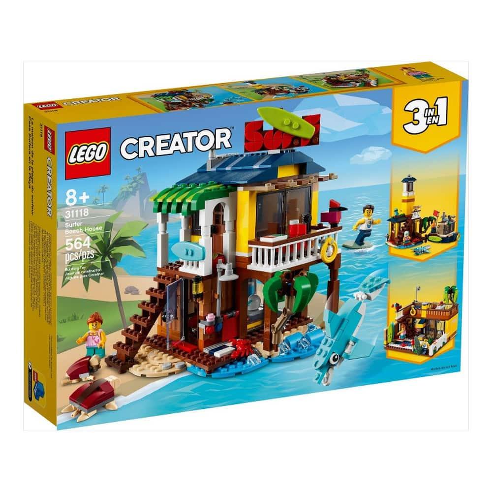 Lego Creator Surfer Beach House 31118 - Jocozaur.ro - Omul potrivit la jocul potrivit