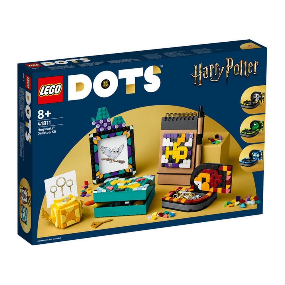 LEGO DOTS Kit pentru desktop Hogwarts™ 41811