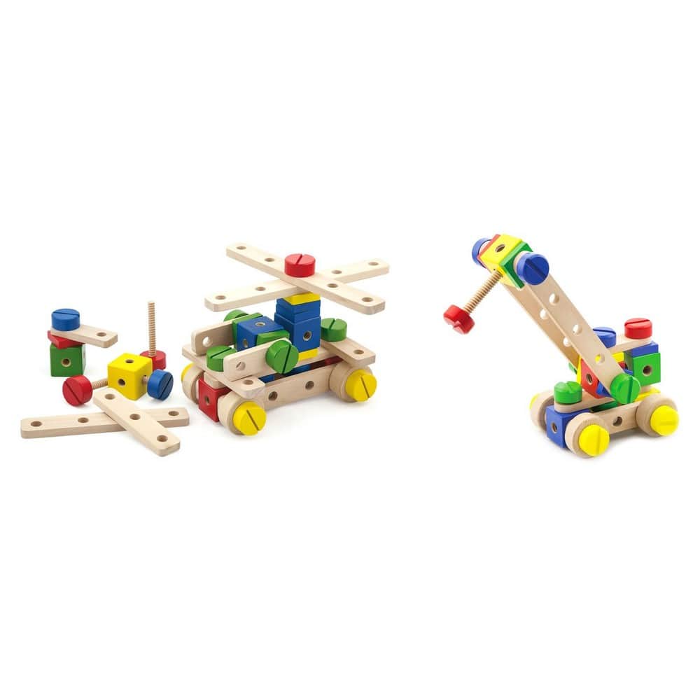 Set de construit din lemn