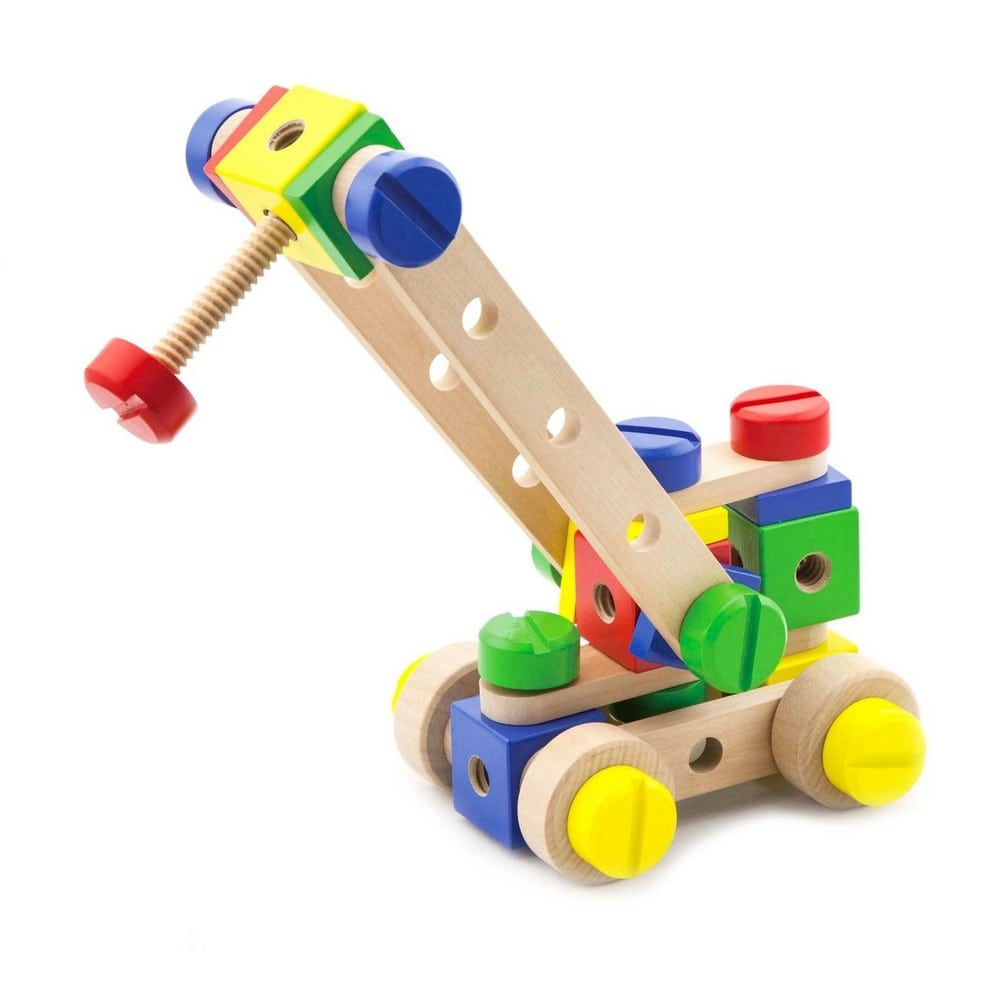 Set de construit din lemn
