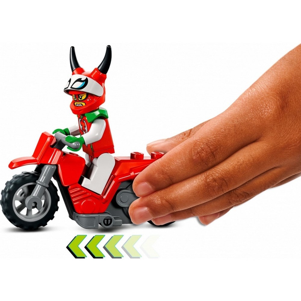 LEGO City Motocicletă de cascadorii scorpion sălbatic 60332