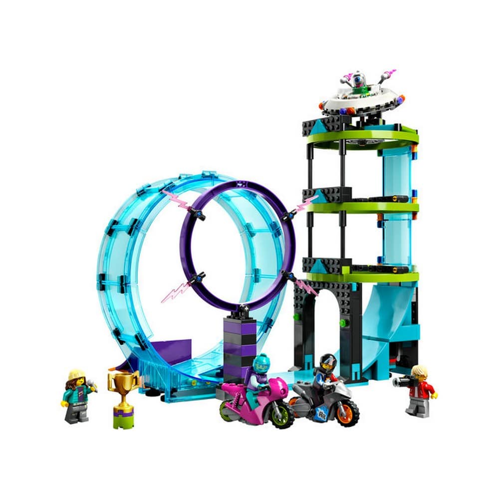 LEGO City Provocarea supremă de cascadorii pe motocicletă 60361