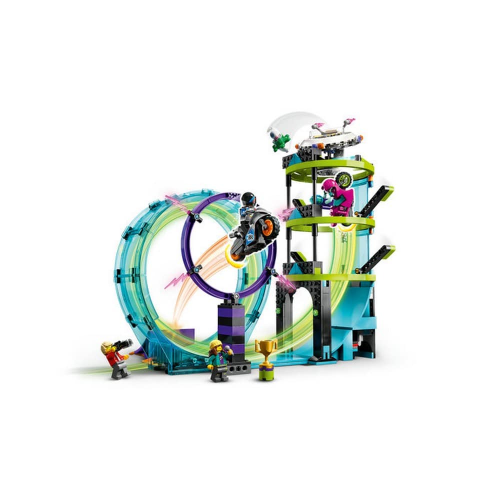 LEGO City Provocarea supremă de cascadorii pe motocicletă 60361