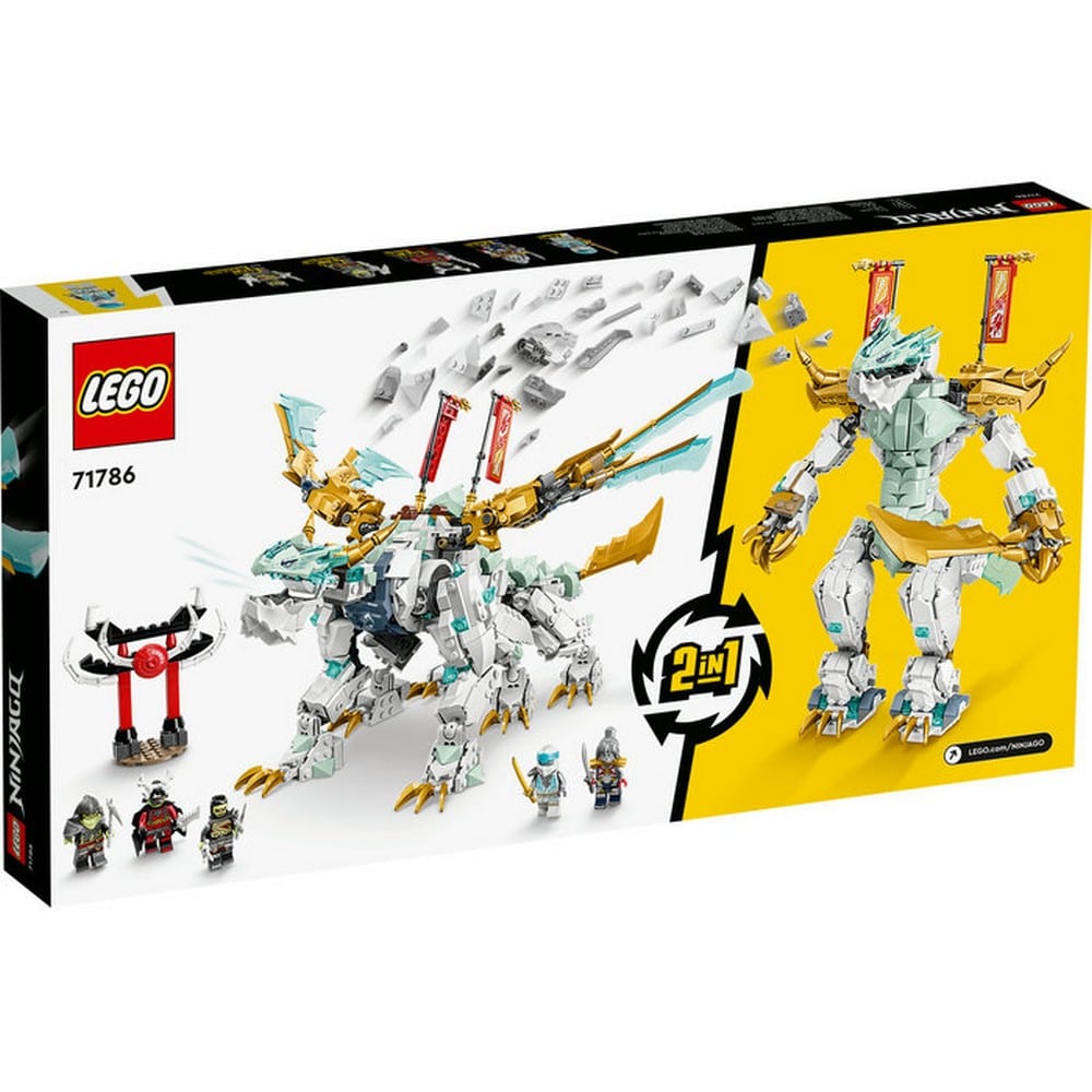 LEGO Ninjago Dragonul de gheata al lui Zane 71786