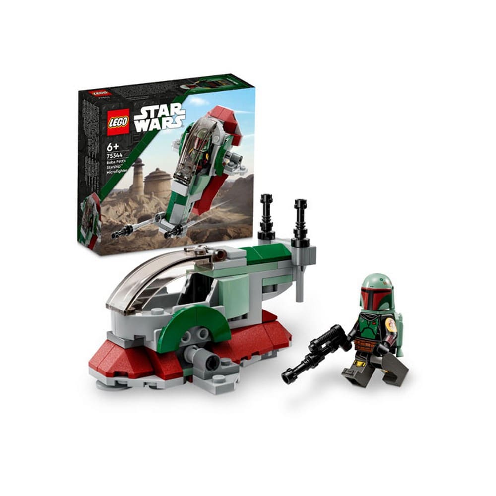 LEGO Star Wars -  Micronava de lupta a lui Boba Fett 75344, 85 piese
