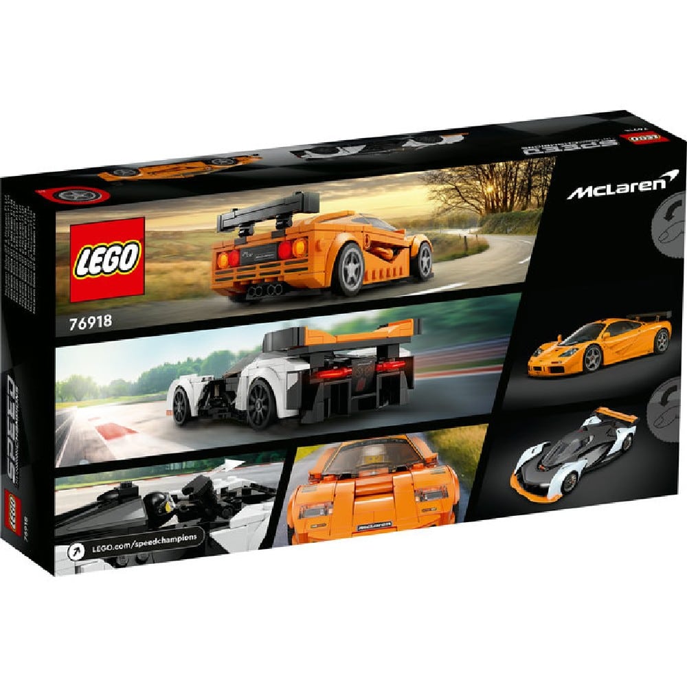 LEGO Speed Champions McLaren Solus GT și McLaren F1 LM 76918