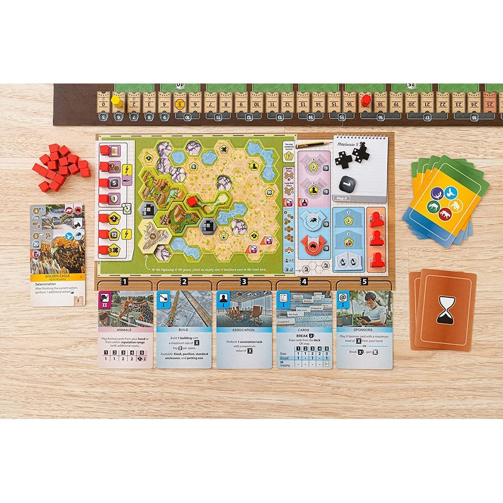 Ark Nova joc de societate în limba engleză