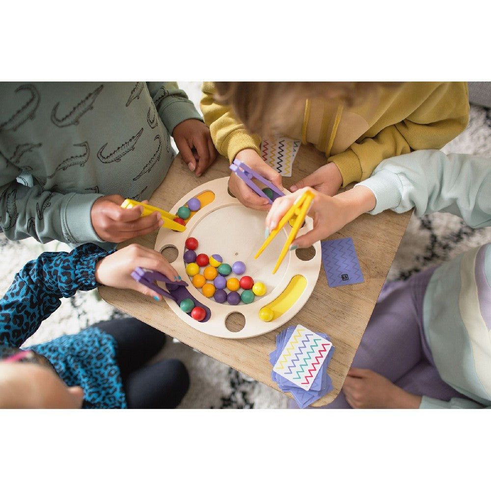 Zigzag – Joc de îndemânare din lemn, dezvoltare motrică fină, BS Toys