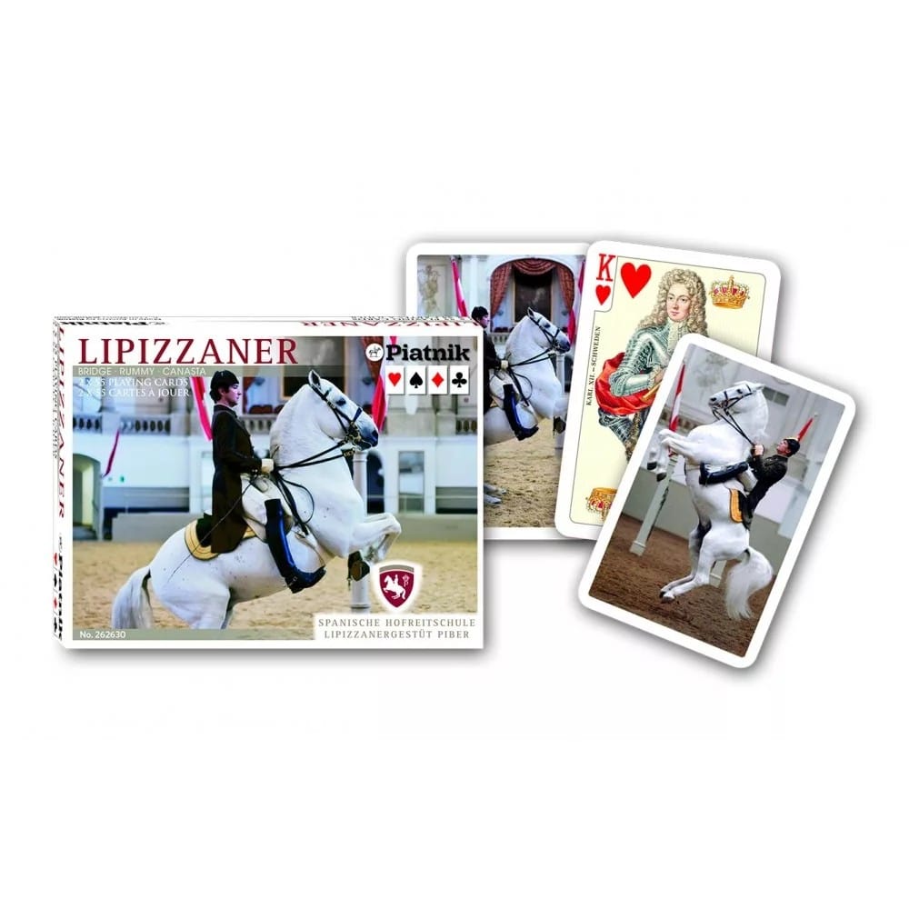 Set de cărți 2x55 - Cai Lipizzani