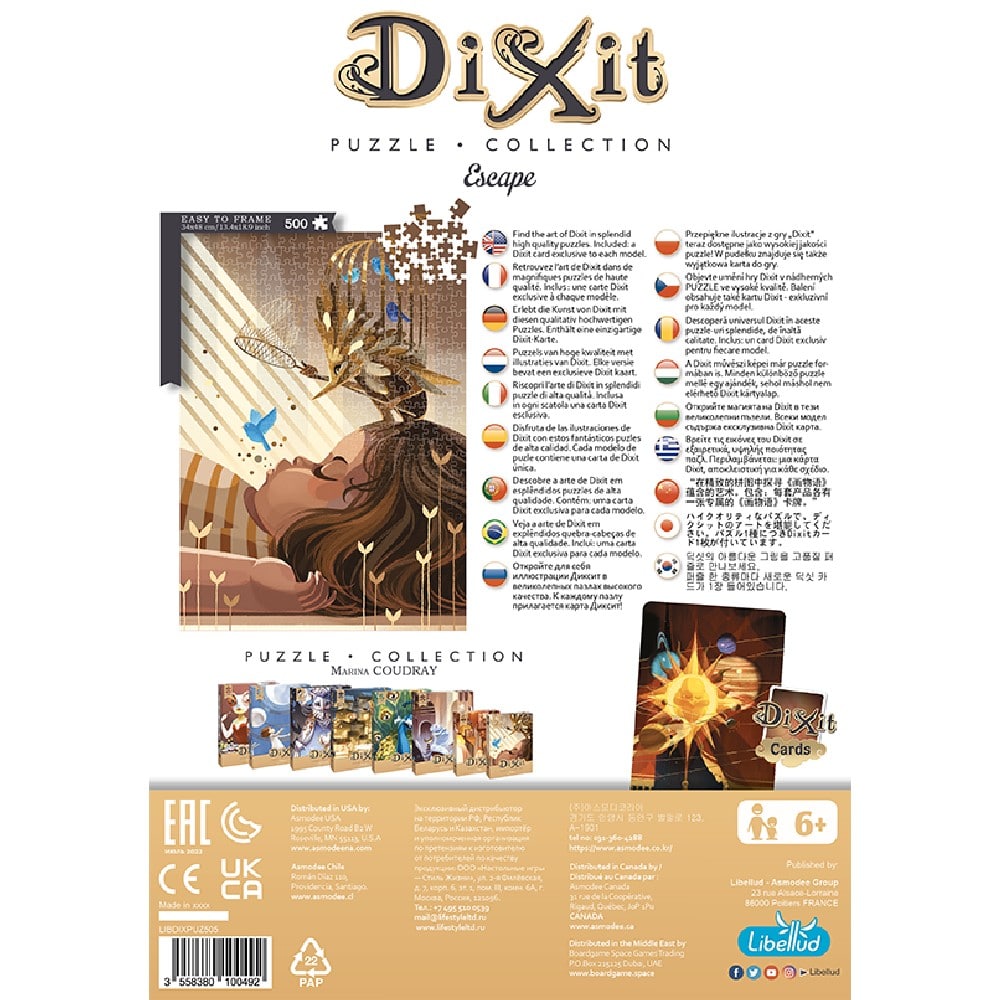 Dixit puzzle 500 de piese, În evadare (Escape 05)