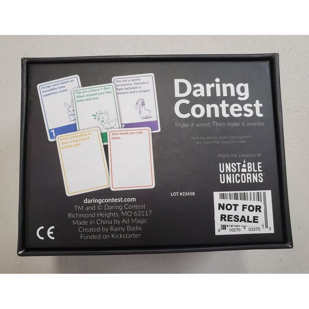 Daring Contest: Family Edition - joc de societate în limba engleză