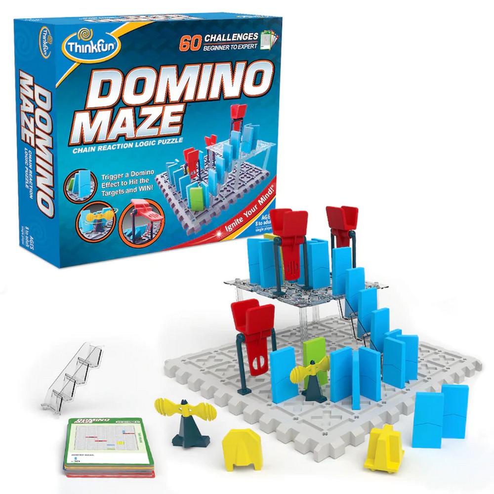 Thinkfun - Domino Maze, puzzle logic