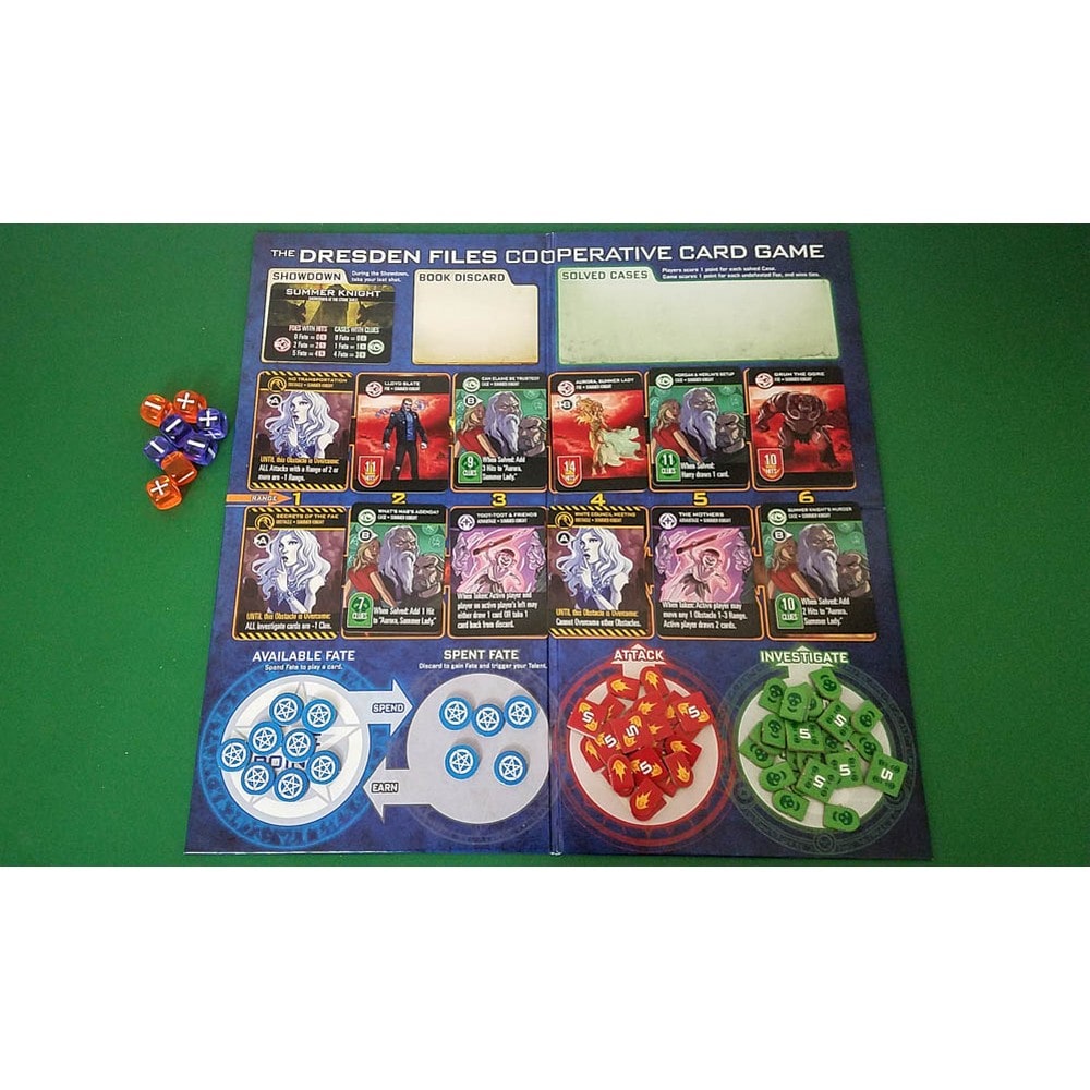 The Dresden Files Cooperative Card Game - EN