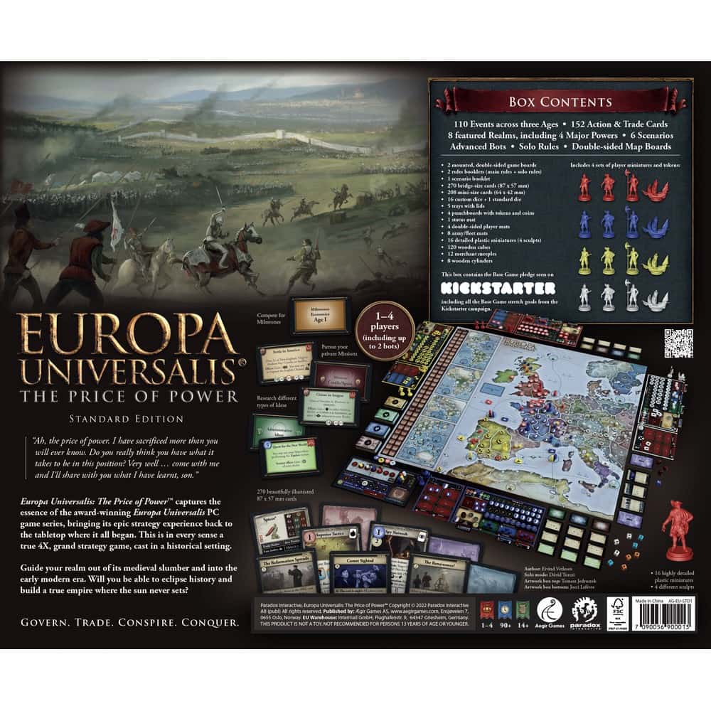 Europa Universalis: The Price of Power Standard Edition