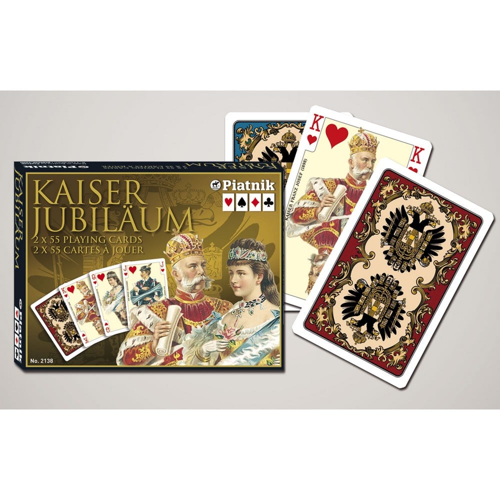 Set de cărți 2x55 - Kaiser Jubilaum