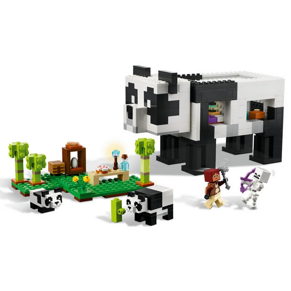 LEGO Minecraft Adapostul ursilor panda 21245