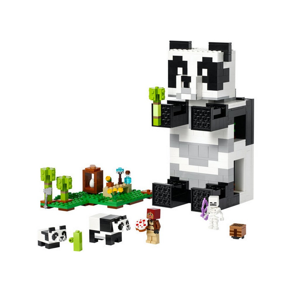 LEGO Minecraft Adapostul ursilor panda 21245