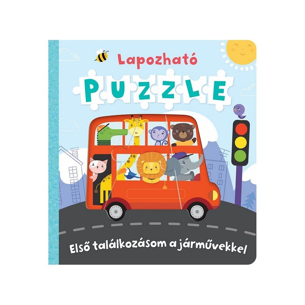 Lapozható puzzle - Első találkozásom a jarművekkel carte în limba maghiară