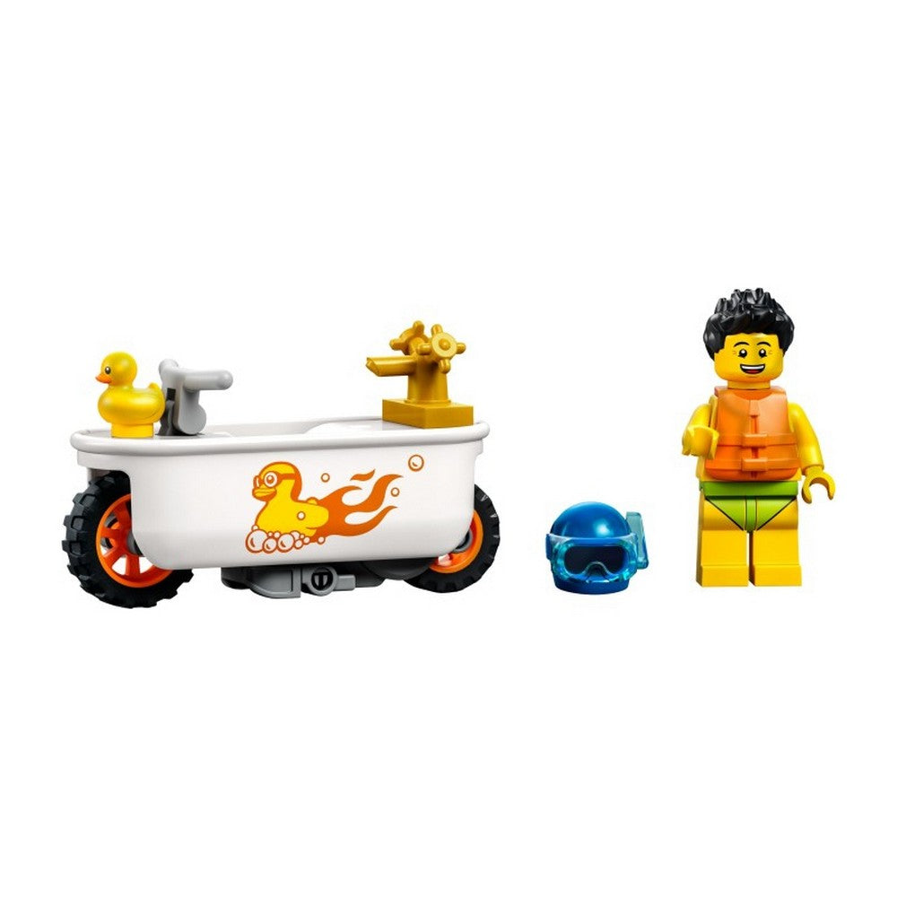 LEGO City Motocicleta de cascadorii cu cada 60333