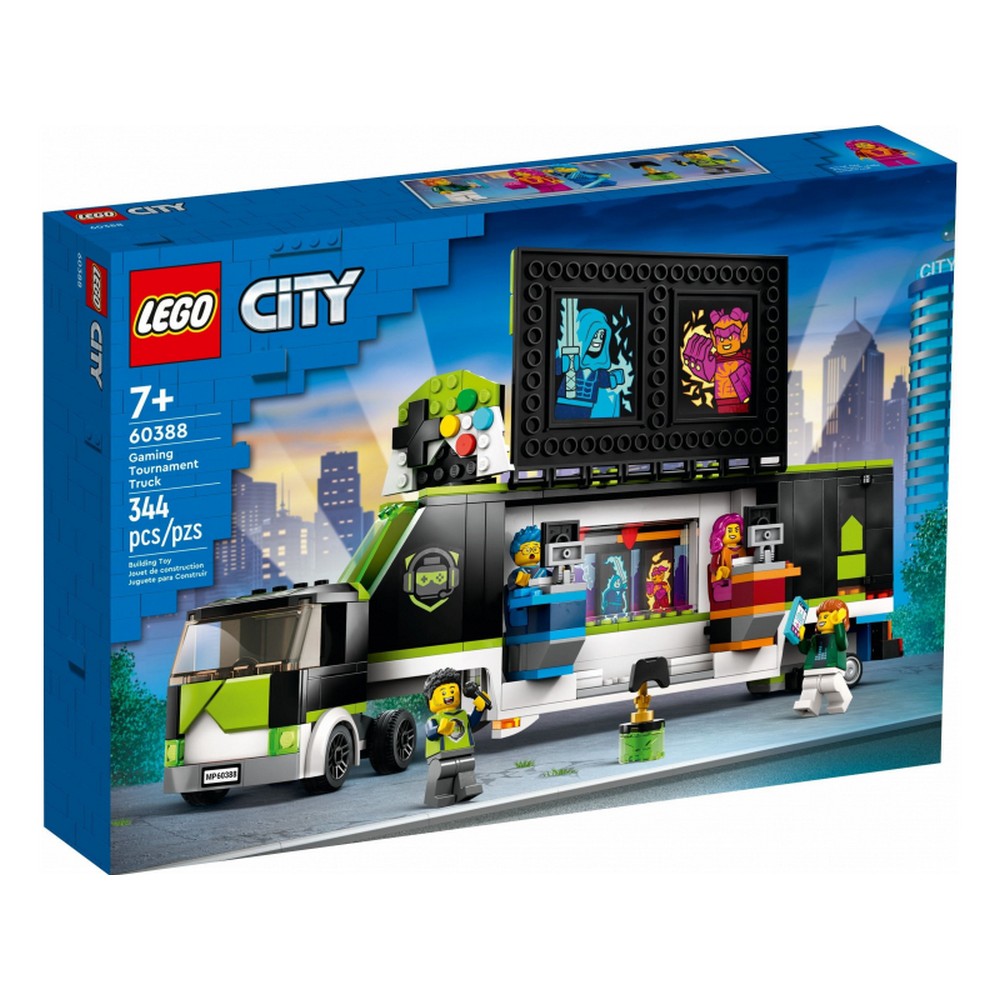 LEGO City Camion pentru turneul de gaming 60388, 344 piese