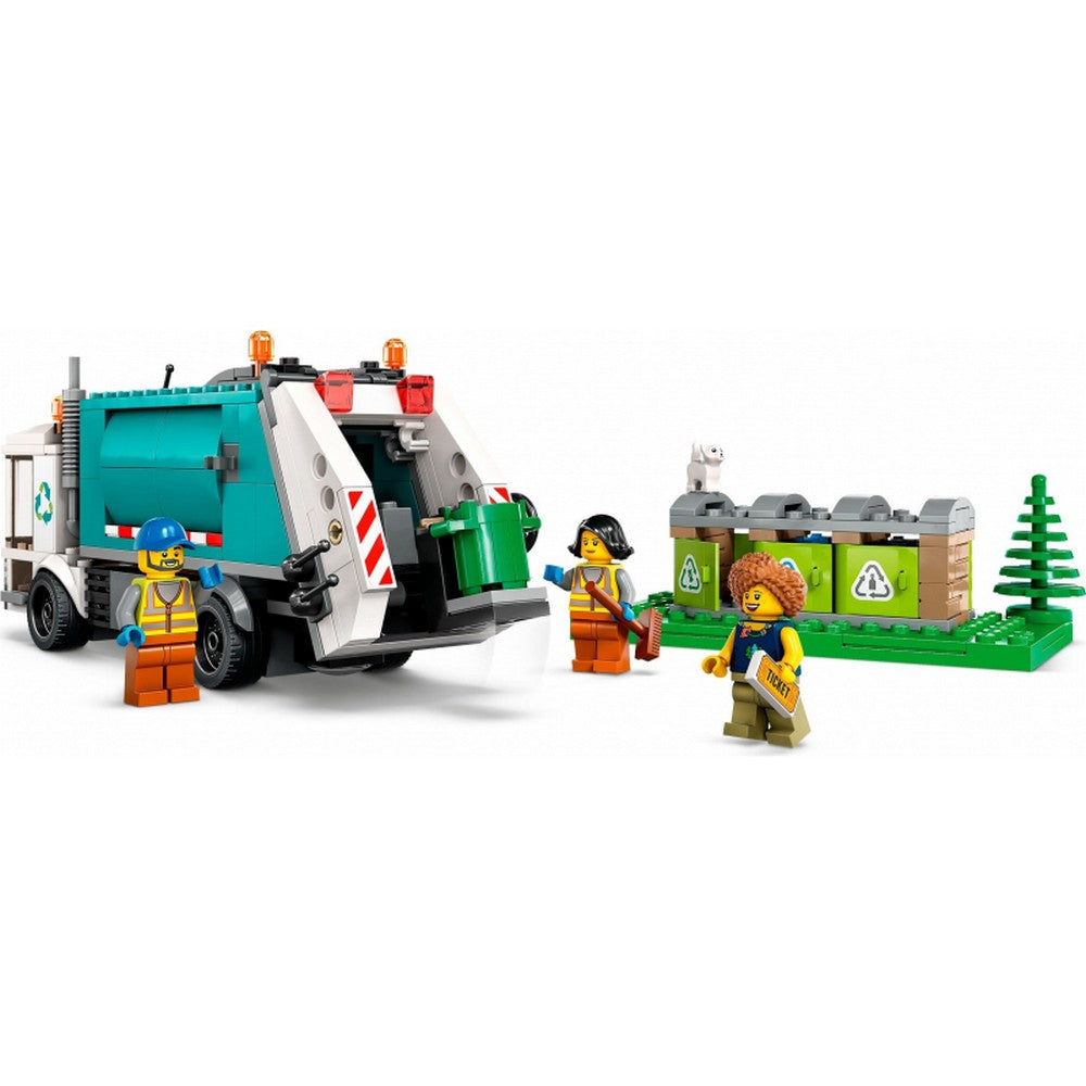 LEGO City Camion de reciclare 60386, 261 piese