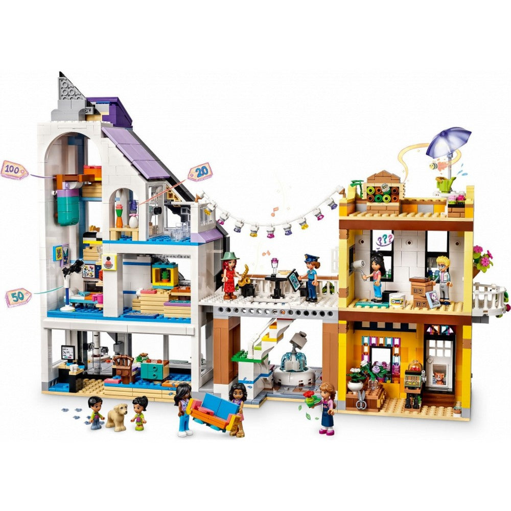 LEGO Friends Florarie si magazin de design in centrul orasului 41732