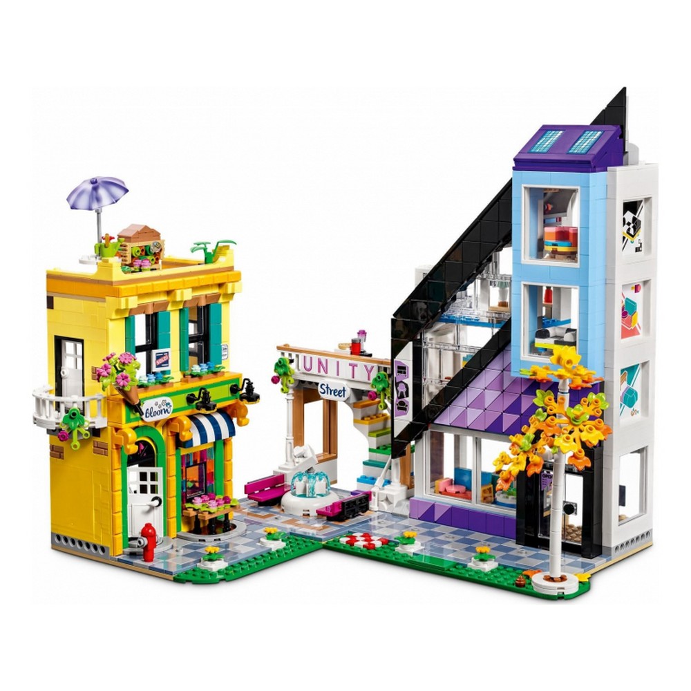 LEGO Friends Florarie si magazin de design in centrul orasului 41732