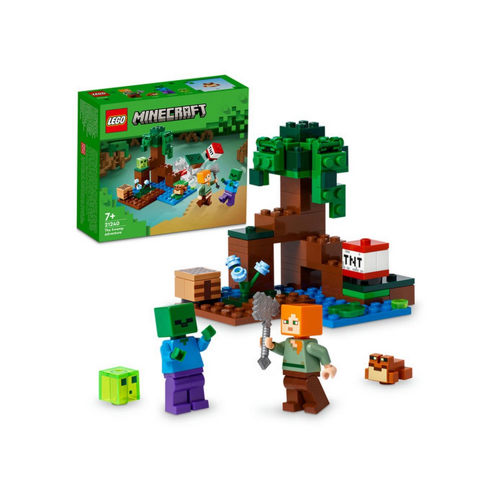 LEGO Minecraft Aventura din mlastina 21240