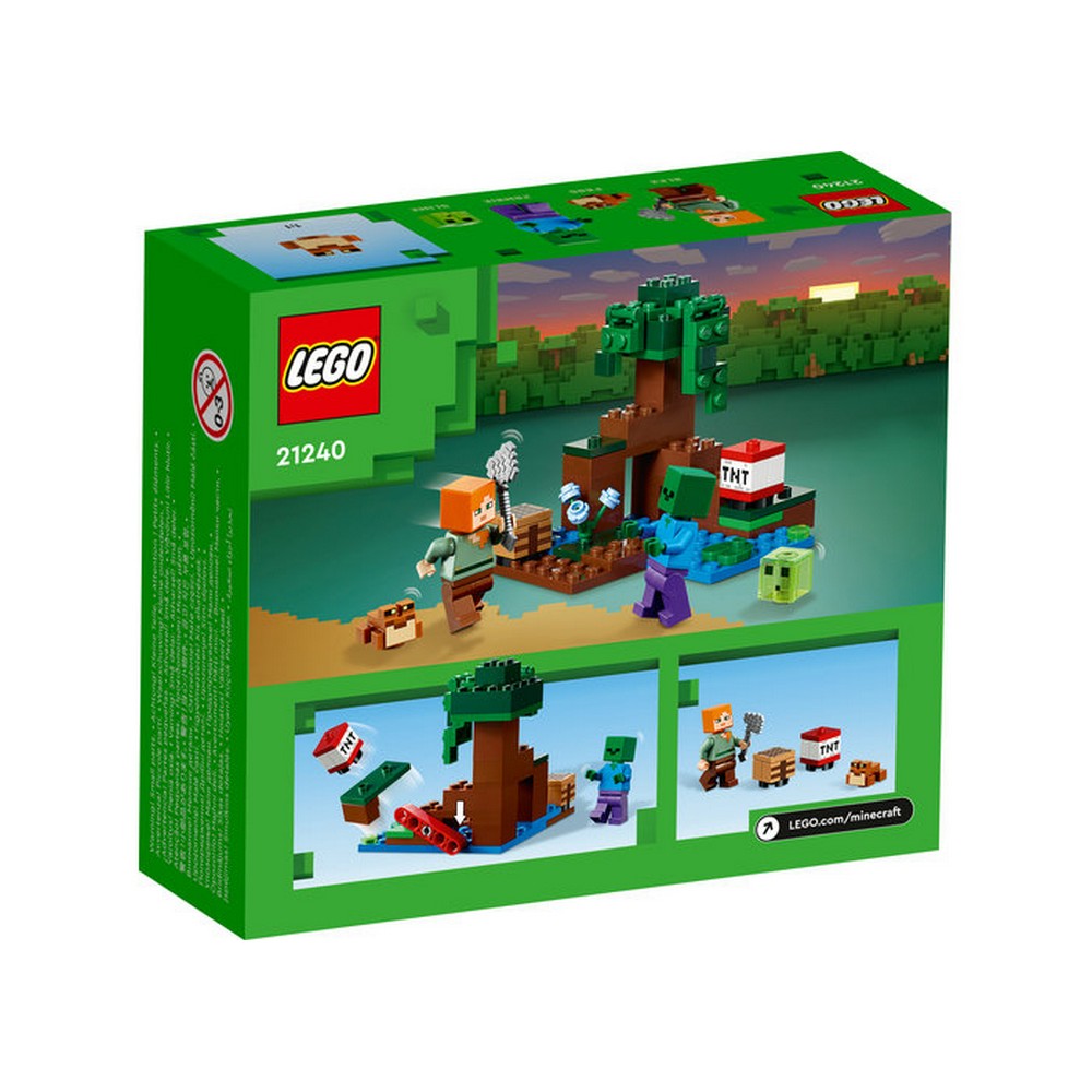 LEGO Minecraft Aventura din mlastina 21240