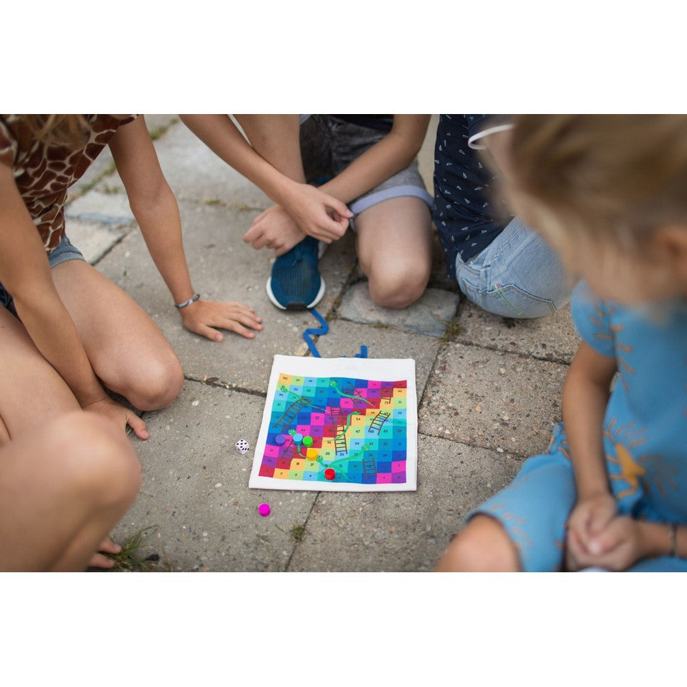 Jocuri de călătorie: Șerpi și scări / Ludo Joc de societate în limba engleză