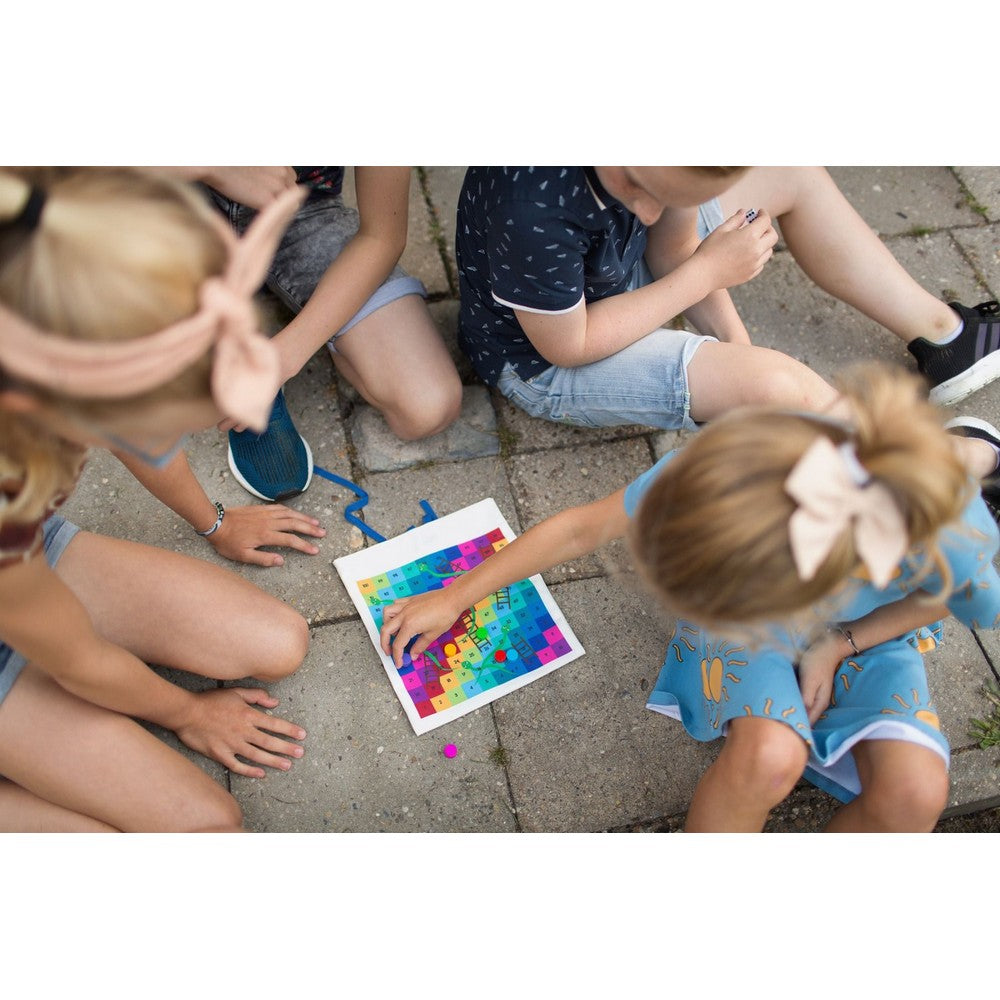 Jocuri de călătorie: Șerpi și scări / Ludo Joc de societate în limba engleză