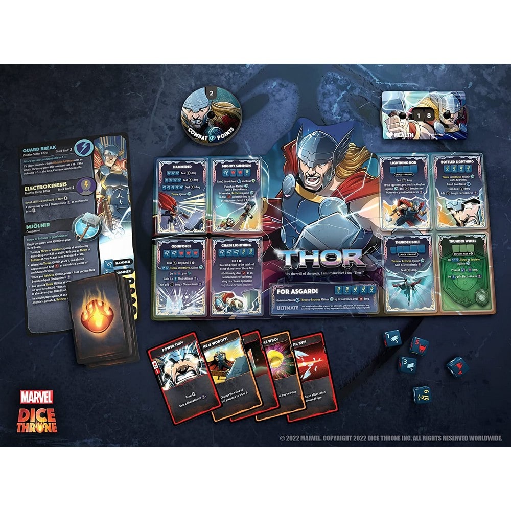 Marvel Dice Throne: Scarlet Witch v. Thor v. Loki v. Spider-Man