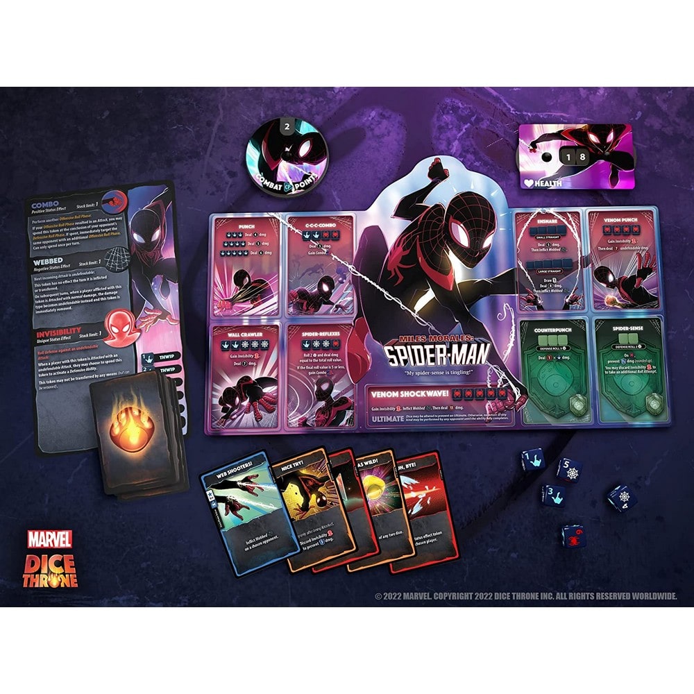 Marvel Dice Throne: Scarlet Witch v. Thor v. Loki v. Spider-Man