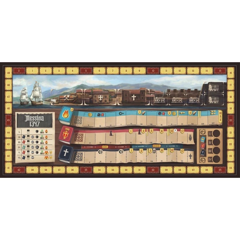 Messina 1347 joc de societate în limba engleză