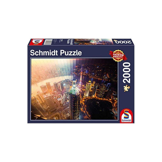 Puzzle 2000 DAY AND NIGHT, TIME SLICE-Schmidt-1-Jocozaur