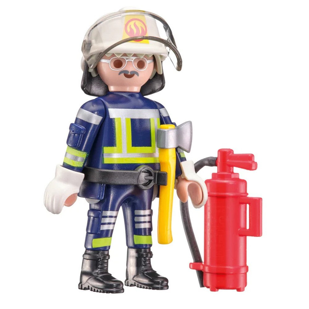 Puzzle Schmidt: playmobil - Pompieri, 40 piese + Cadou: figurina playmobil