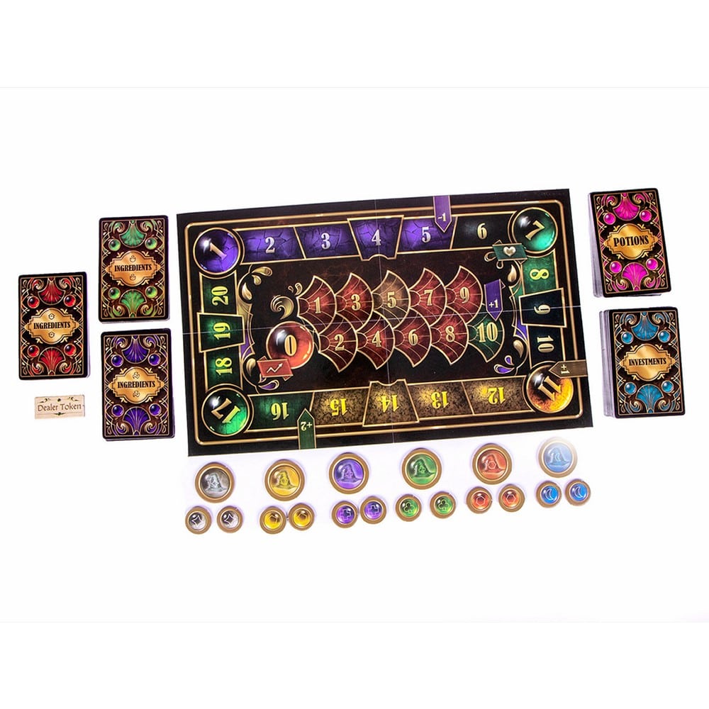 Potions and Profits, joc de societate în limba engleză