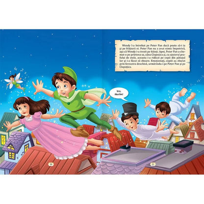 Povesti de neuitat - Cei trei purcelusi, Peter Pan, Ali Baba si cei patruzeci de hoti