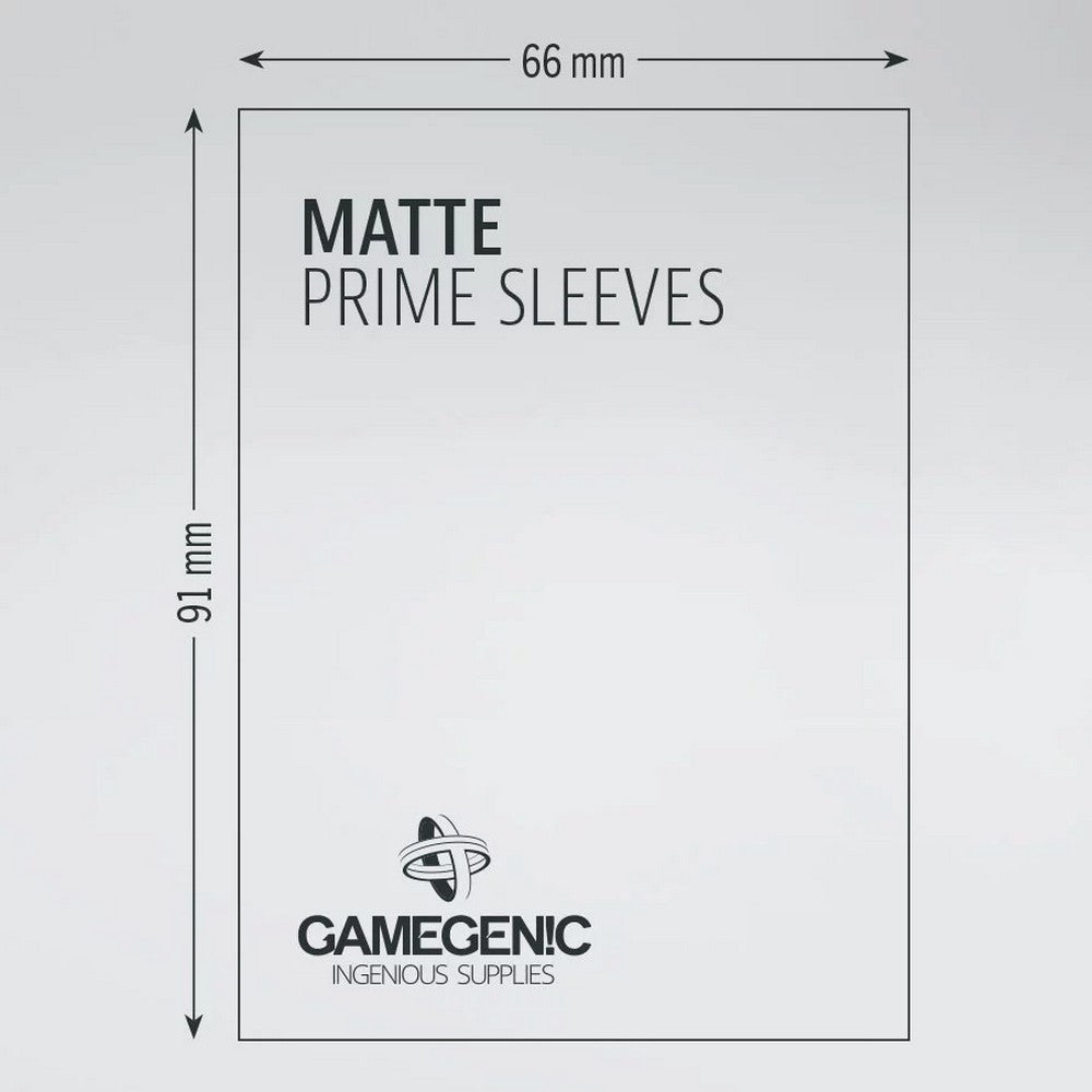 Gamegenic - Matte Prime Sleeves Green (100 Sleeves)
