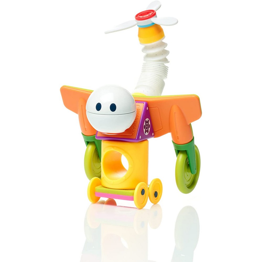 Set de construcție magnetic SmartMax Roboflex Plus 20 de piese pentru 3 ani