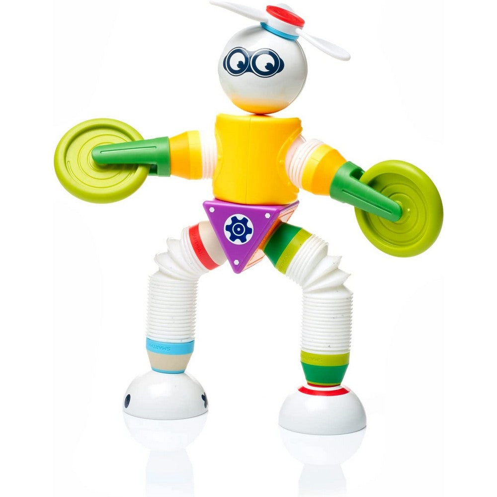 Set de construcție magnetic SmartMax Roboflex Plus 20 de piese pentru 3 ani