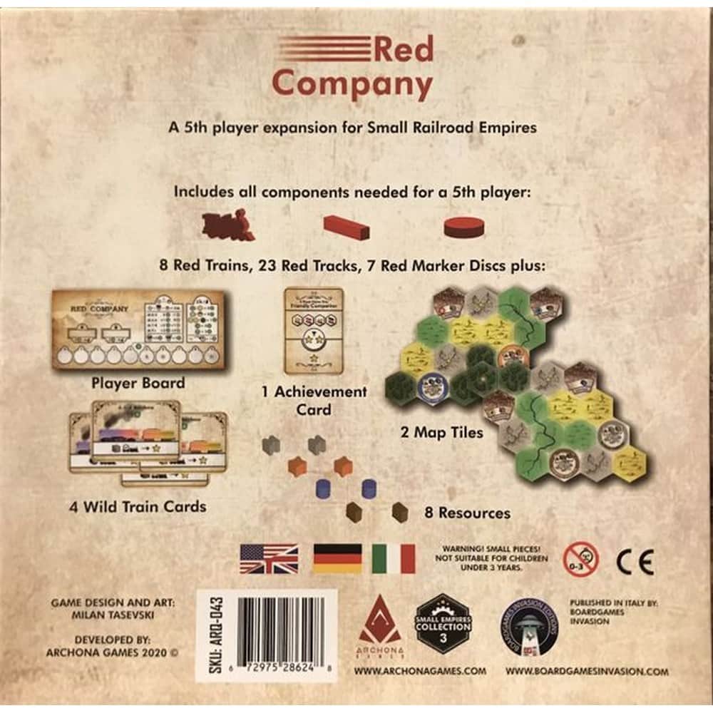 Small Railroad Empires: Red Company