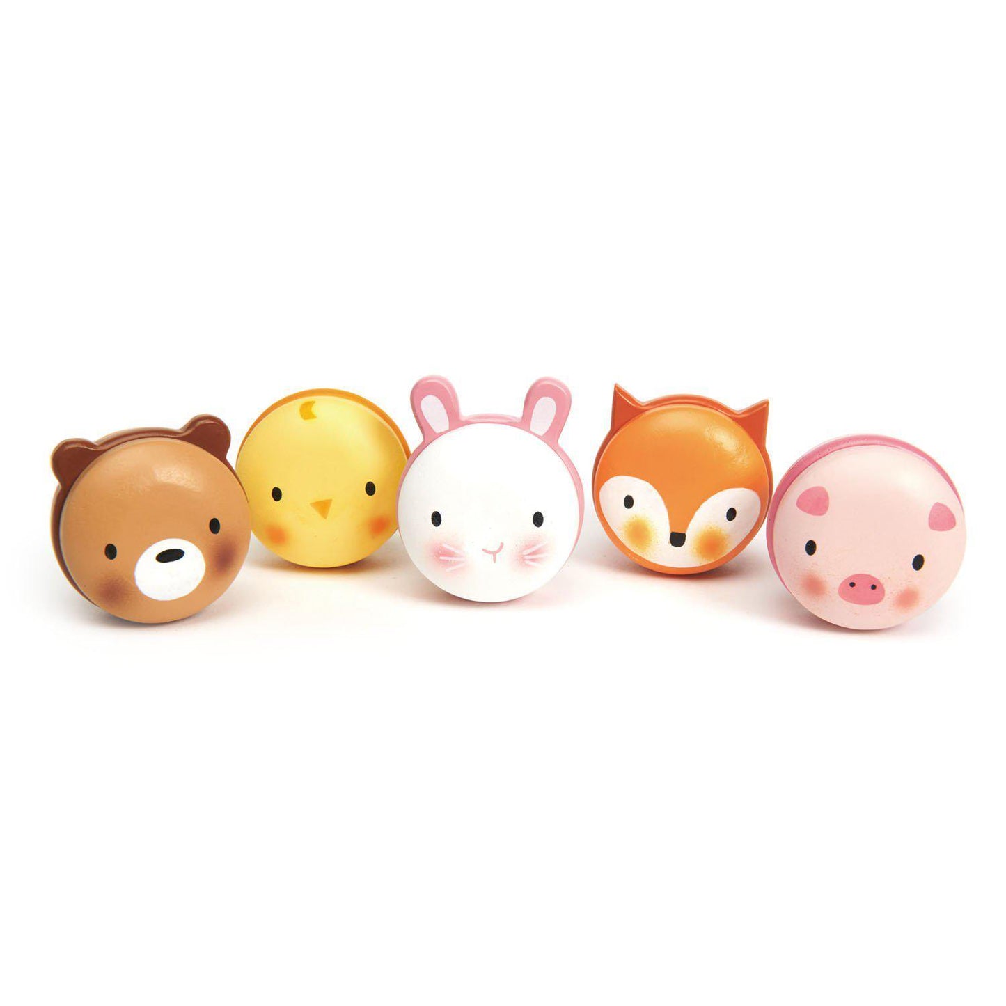 Macarons dulci, din lemn premium Animal Macarons Tender Leaf Toys-Tender Leaf Toys-1-Jocozaur