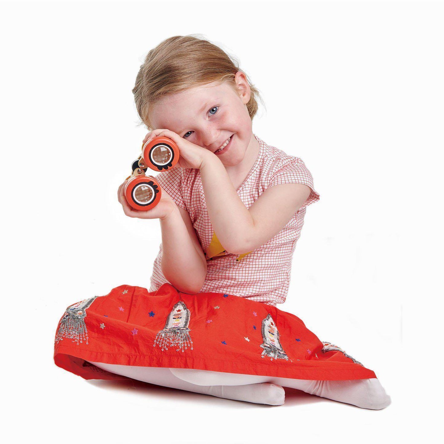 Binoclu cu caleidoscop, din lemn premium - Safari Binoculars - Tender Leaf Toys-Tender Leaf Toys-4-Jocozaur