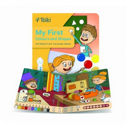 Răspundel Istețel Carte - My First Colours and Shapes în limba engleză
