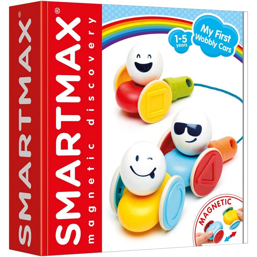 SmartMax First My Wobbly Cars STEM Fun pentru vârstele 1-5